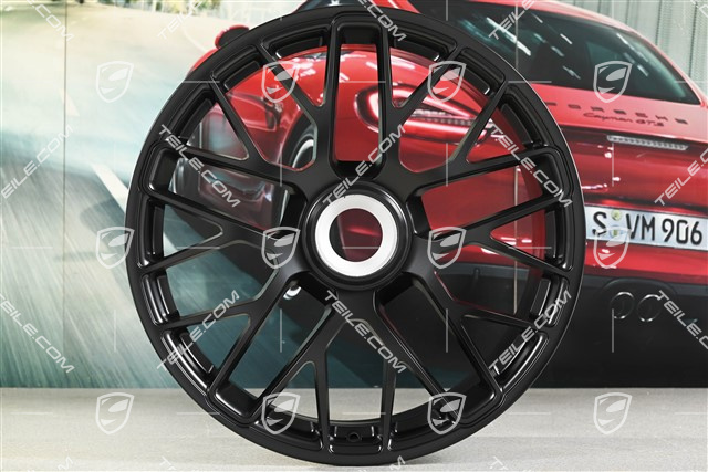 20-inch wheel Turbo S, central locking, 8,5J x 20 ET51, black mat
