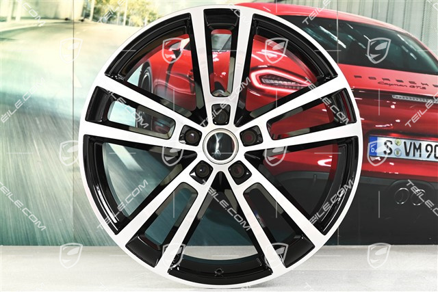 22-inch Sport Design wheel rim, 10J x 22 ET48, black high gloss
