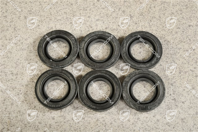 Repair set / kit, 1 set 6pcs. protective caps 30 mm piston for fixed calliper, front axle