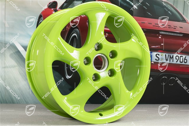 18" Felga Turbo Look I, 7,5J x 18 ET50, Lizard green
