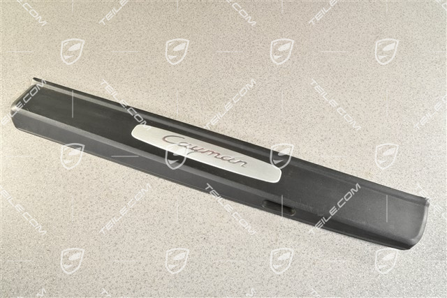 Blende, Einstiegleiste, Schwarz, L