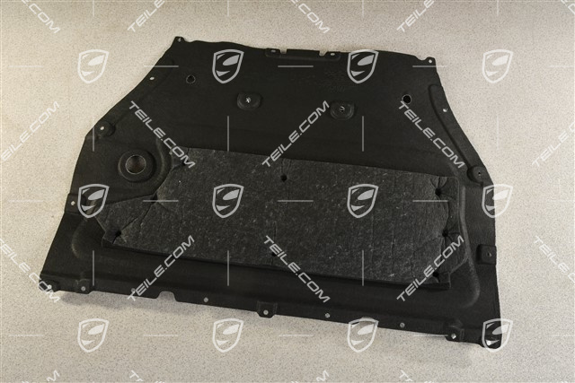Underbody protection trim, front