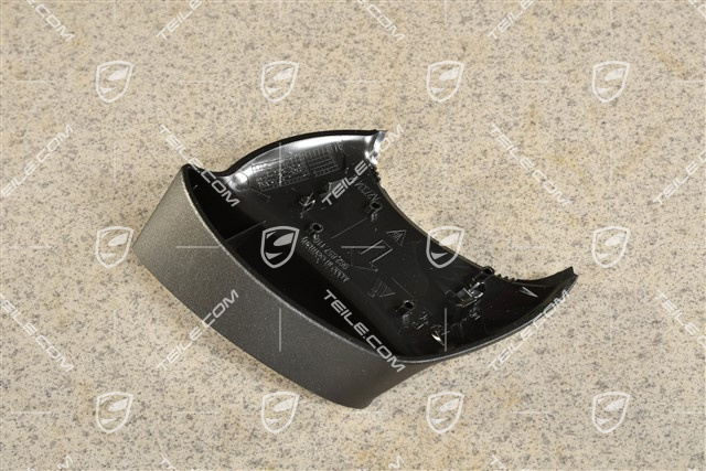 Aussenspiegel, Spiegelgehäuse Blende unten, Schwarz, R