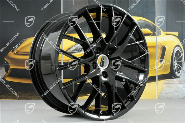 21" Felga Panamera Sport Design, 10,5J x 21 ET71, do kół zimowych, czarny