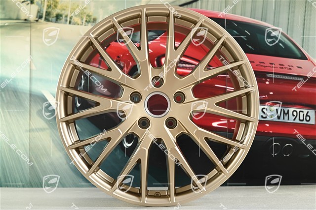 21" Felgensatz Panamera Exclusive Design, 9,5J x 21 ET71 + 11,5J x 21 ET69, neodyme