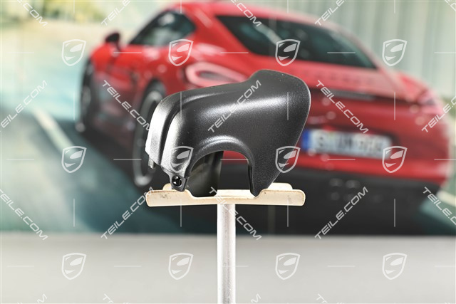 Abdeckung,  Rückenlehnenhalterung, Satin schwarz