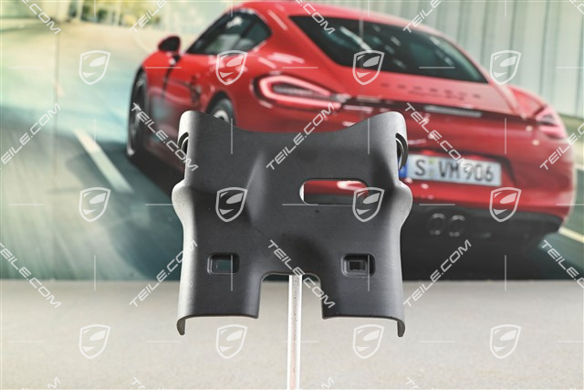 Steering column switch housing, Lower, Satin black