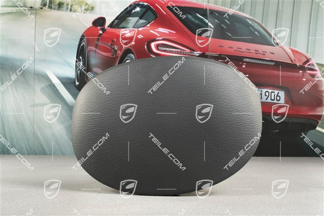 Instrument box, Leatherette, Black