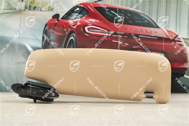 Sonnenblende, mit Spiegel, Luxorbeige, Cabrio / Targa, L
