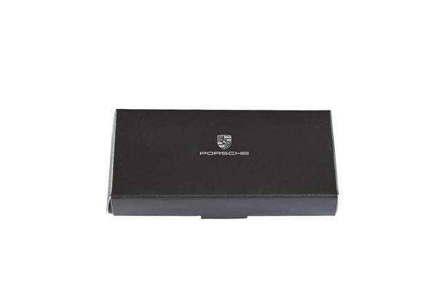 Porsche Crest Keyring, Oak green