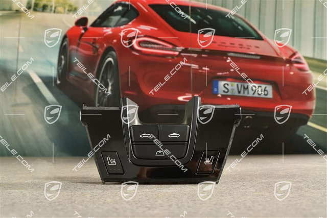 Control panel / Keypad, seat heating and convertible top operation