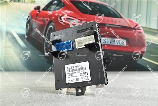 Control unit, front luggage compartment, for cars with xenon lights