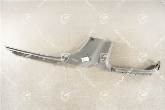 Tapicerka dolna słupka B, Steel grey, L