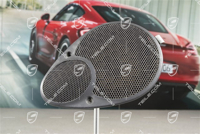 Front loudspeaker, Dark grey natural leather, Harmann analog sound package, L