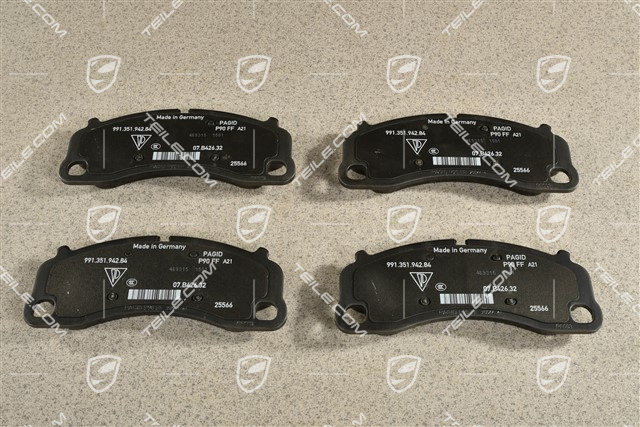 Bremsbelag-Reparatursatz, 991 GT3 / GT3RS / Cayman GT4