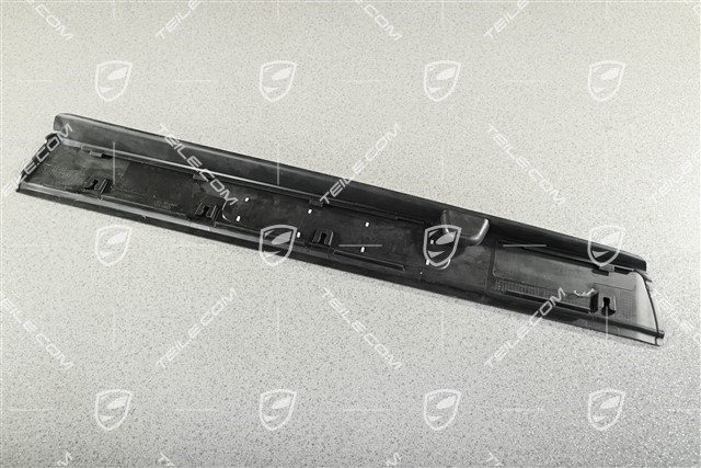 Blende, Einstiegleiste, Boxster, Schwarz, L