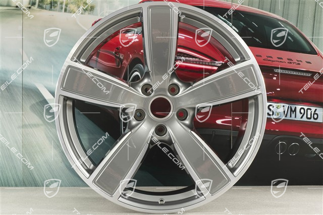 22" Sport Classic Felge, 11,5J x 22 ET52, platinsilber