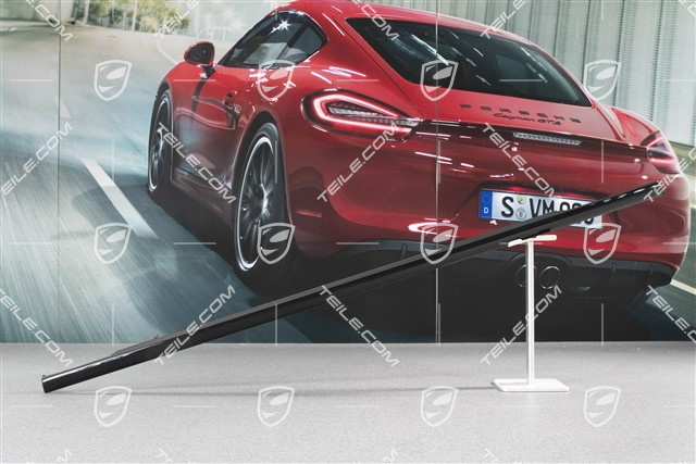 Zierleiste, Aluminium-Paket, schwarz, Hinten, Unten, L