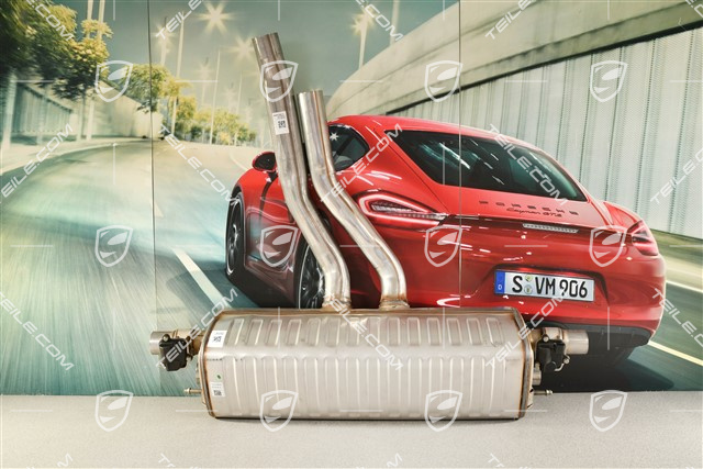 Rear silencer / muffler
