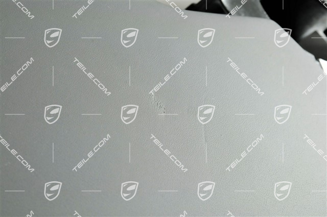 Dashboard trim, leather, Slate Grey