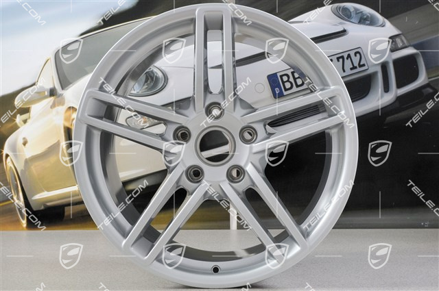19" Felge Carrera, 11J x 19 ET69, Brilliantsilber