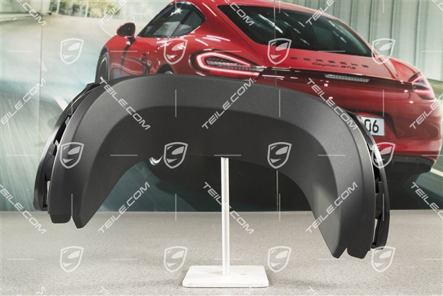 Blende am Endrohr, schwarz, Spyder