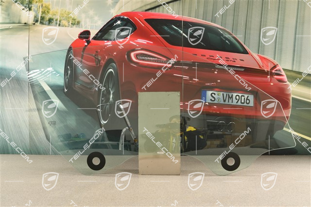 Door window glass, R