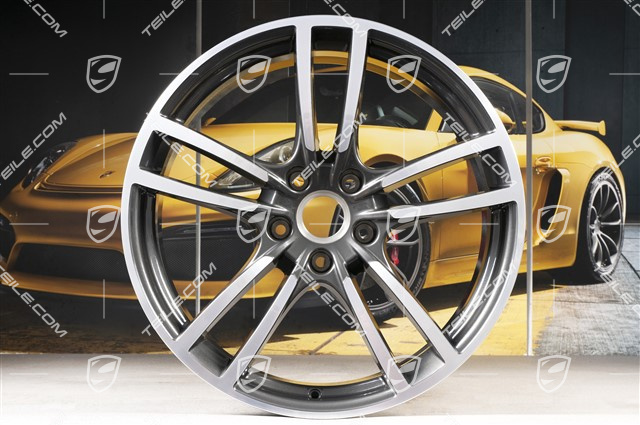 21" Felga Cayenne Turbo, 9,5J x 21 ET46, Titanium