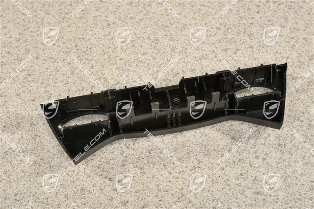 Heated seats switch panel, satin black