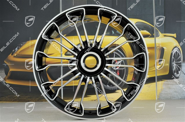 20-inch wheel 918 SPYDER, central lock, 9,5J x 20 ET57, black high gloss