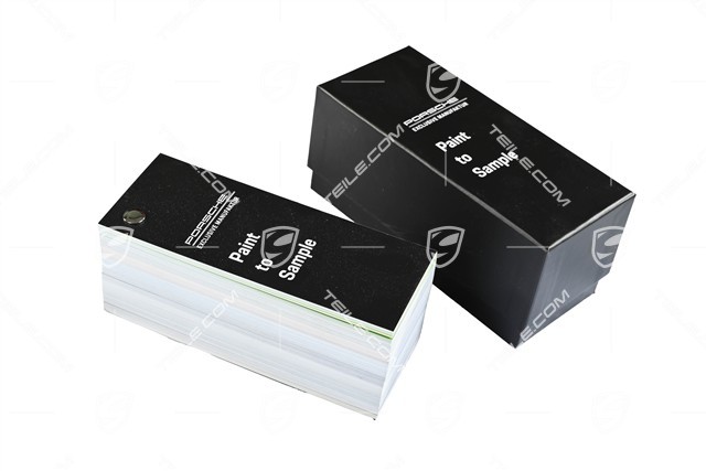 Porsche Exclusive Manufaktur Paint to Sample colour range, 25/2022