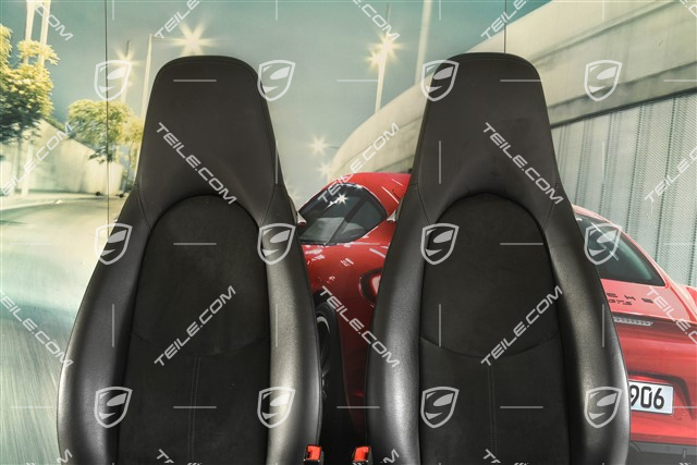 Seats, blakc, alcantara, manual, Satz (L+R)