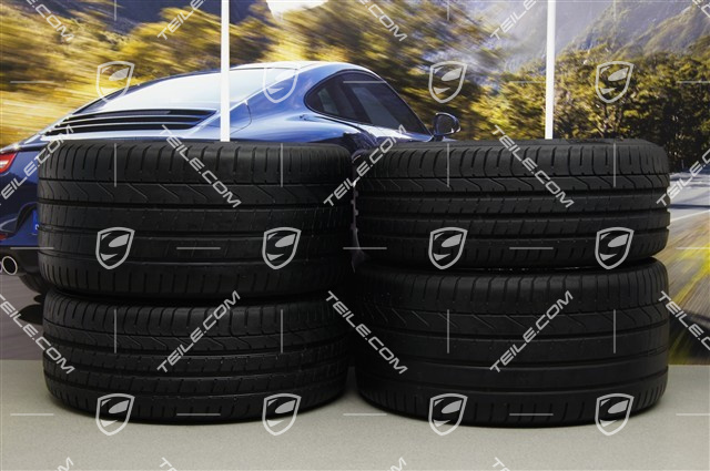 20-inch summer wheel set Carrera S III, rims 8.5J x 20 ET51 + 11J x 20 ET52 + NEW Pirelli P Zero summer tyres 245/35 ZR20 + 305/30 ZR20, with TPMS sensors