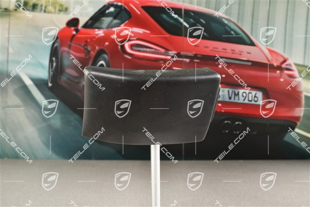 Wide Wheel Arch cover, rear, lower part, Black, L