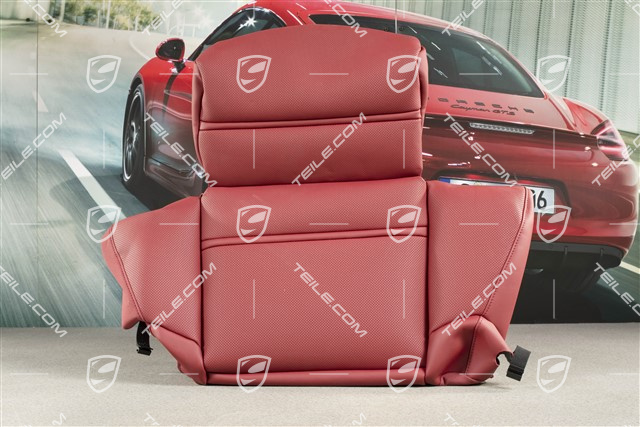 Sitzbezug / Bezug, Sitzkissen, Leder, Belüftet, Bordeauxrot, R