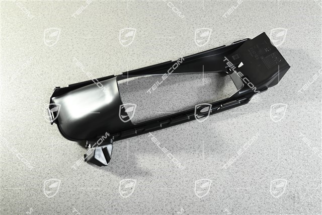 Air inlet cover / duct / guide, lateral, R