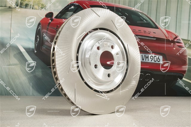 Disc brakes, front, 19-inch 390x38, brake calliper painted Red, R