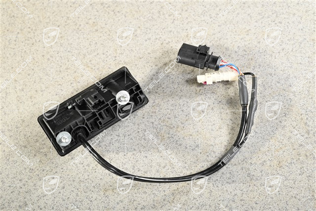 Reversing camera included Push button, Rear lid