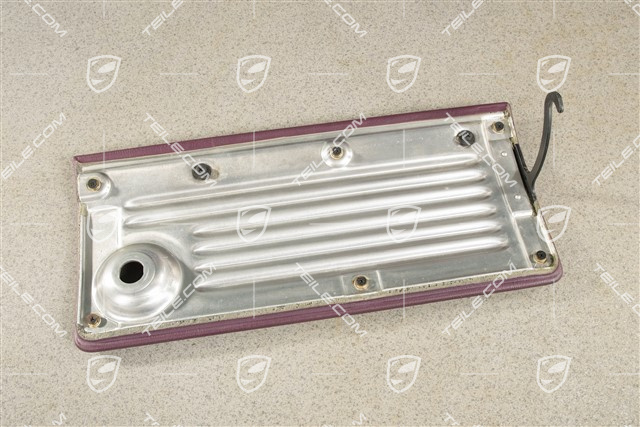 Glove kompartment cover, Leatherette, Magenta