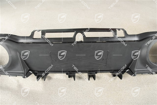 Rear bumper lower cover, Sport exhaust system, Black matte