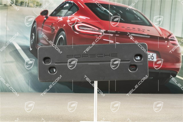 Licence plate holder, Small (RoW)