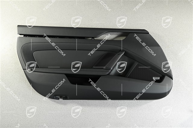 Türverkleidung, Leder, Schwarz, Bose, L