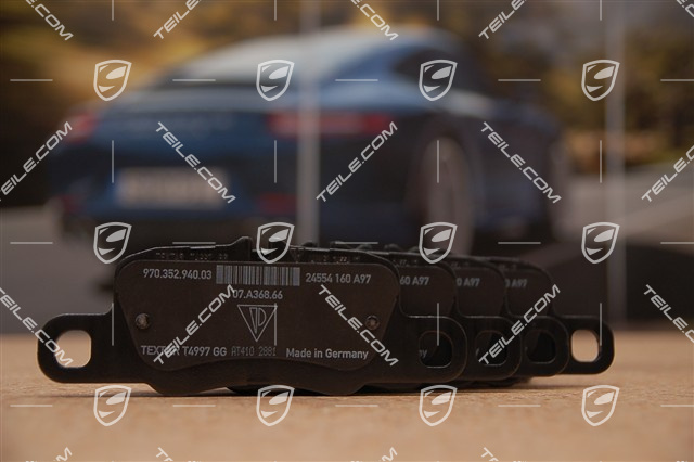 Bremsbelag, Panamera Turbo S, Leistungssteigerung, L+R