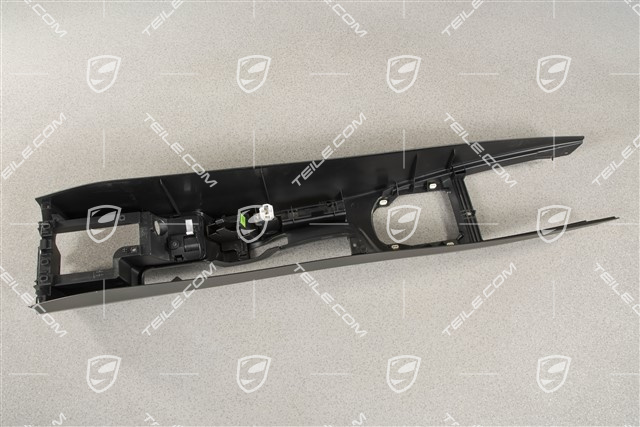 Centre console / tunnel, black
