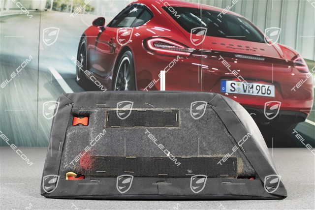 Lordosenstütze / Mittelteil, Leder, Metropolblau, Cabrio, R