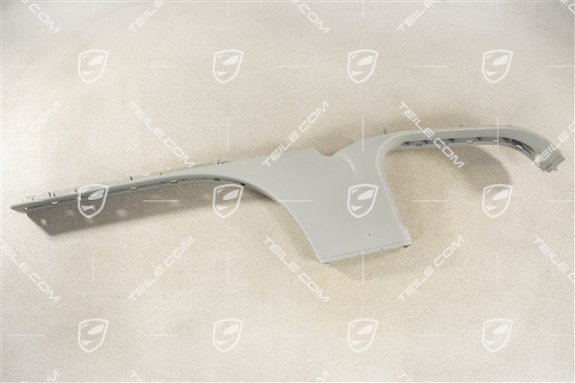 Tapicerka dolna słupka B, Steel grey, L