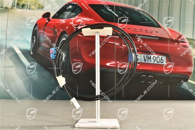 Connecting line, GPS antenna - Control panel Navigation system