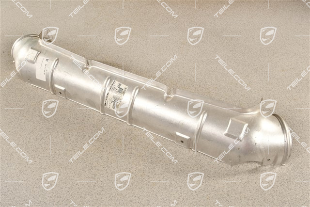 Turbo, Heat shield catalityc converter, midsection