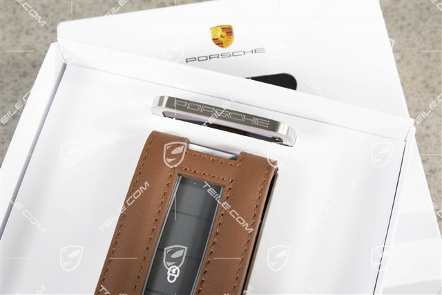 Key Case / Key pouch, leather, Cohiba brown