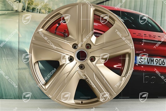 22-inch wheel rim Macan Exclusive Design, 11J x 22 ET47, neodyme, left